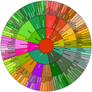 terpene flavour wheel